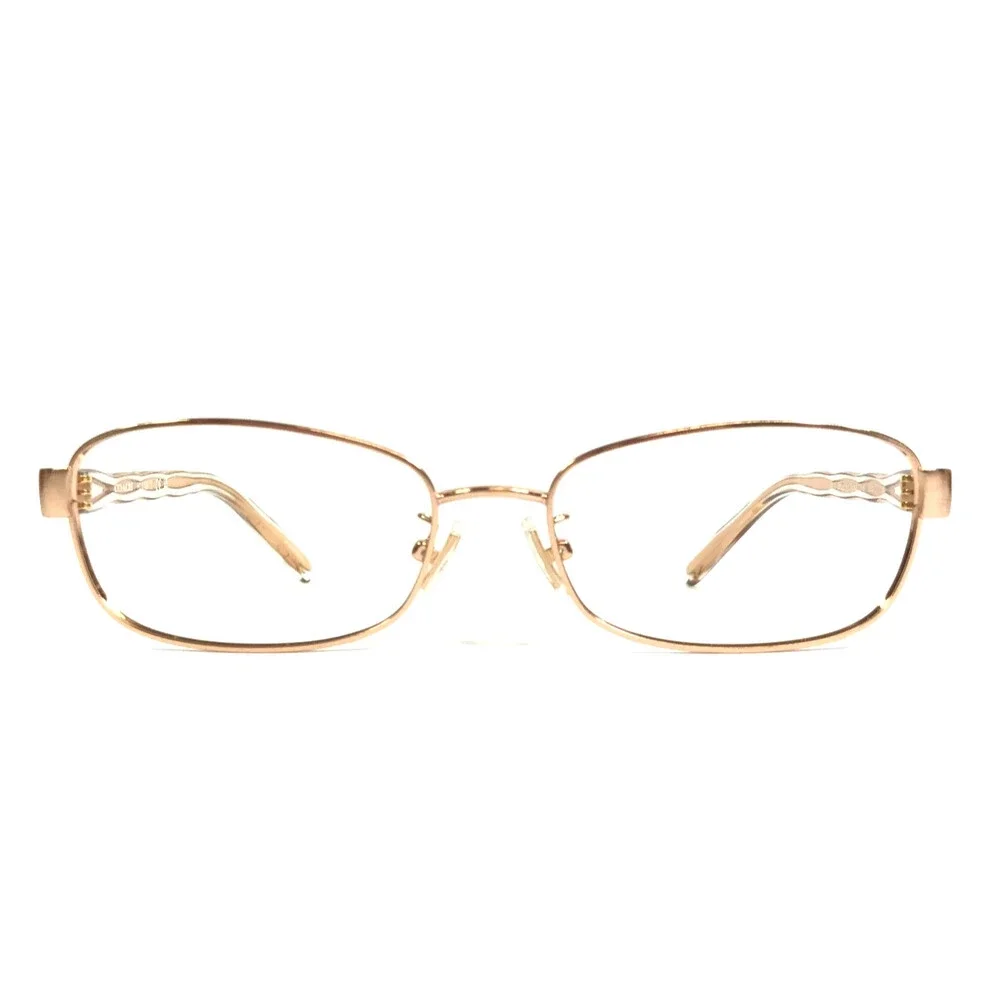 Coach Eyeglasses Frames HC5138 9406 Brushed Rose Gold Rectangle 55-17-140